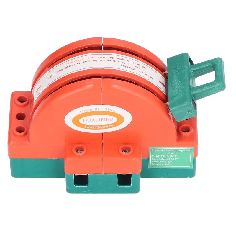 Yctze Double Throw Knife Switch, 2P 63A Bidirectional Electric Reverse Switch, Ideal for Industrial and Household Appliances - Image 2